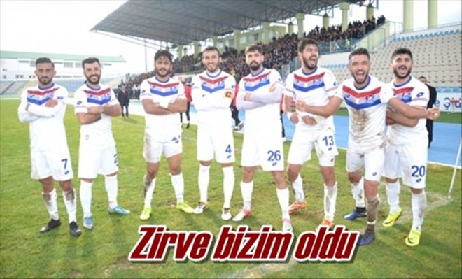 Zirve bizim oldu