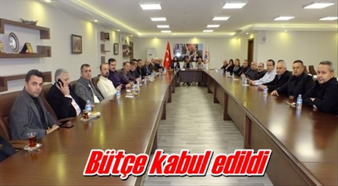 Bütçe kabul edildi