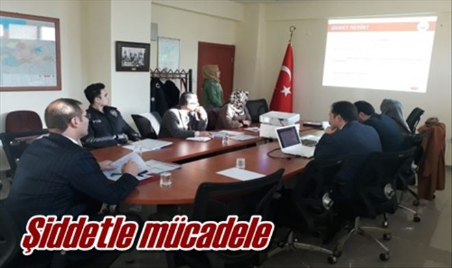 Şiddetle mücadele