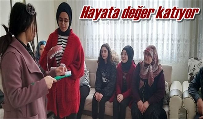 Hayata değer katıyor