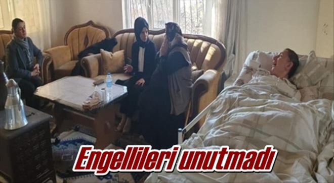 Engellileri unutmadı