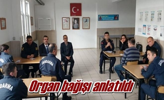 Organ bağışı anlatıldı