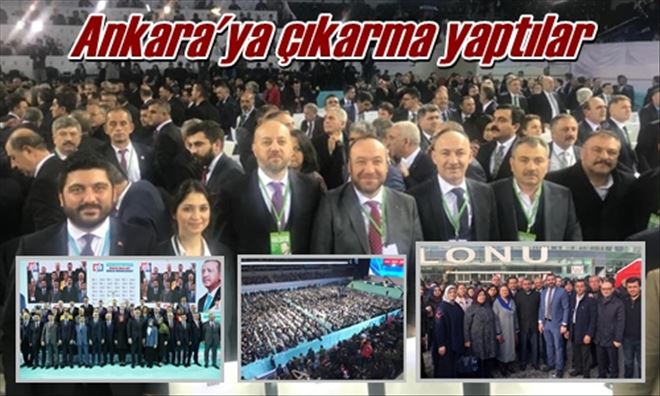 Ankara´ya çıkarma yaptılar