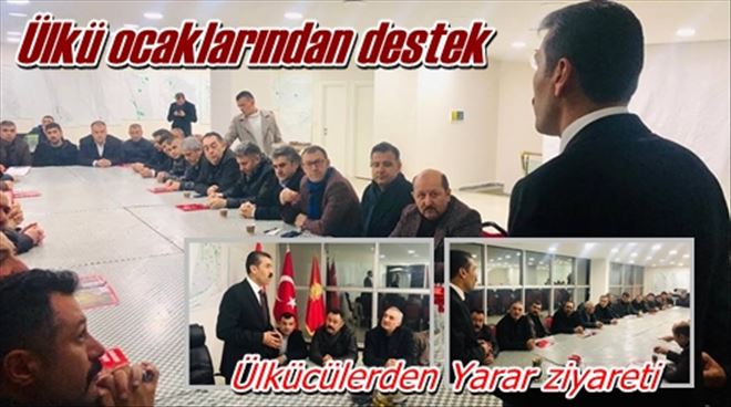 Ülkü ocaklarından destek