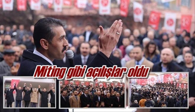 İki mahallede açılış