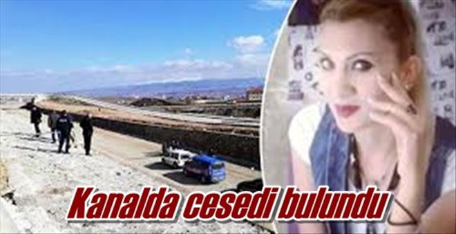 Kanalda cesedi bulundu