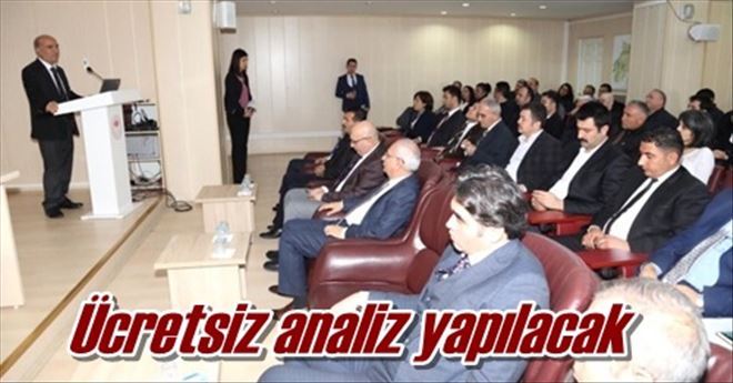 Ücretsiz analiz yapılacak