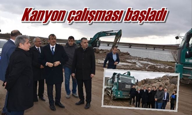 Kanyon için çalışma