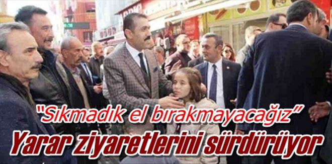 Yarar ziyaretlerini sürdürüyor