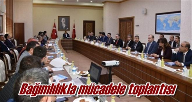 Bağımlılıkla mücadele toplantısı