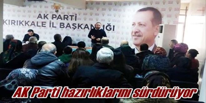 AK Parti hazırlıklarını sürdürüyor