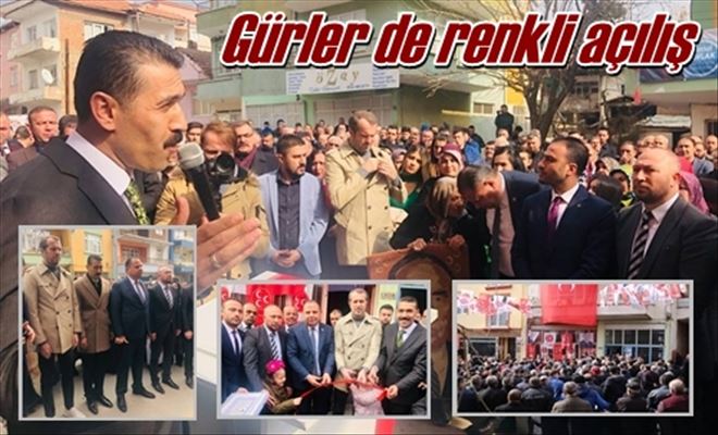 Gürler de renkli açılış 