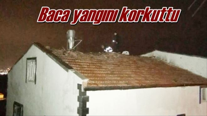 Evin bacası yandı