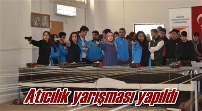 Atıcılık yarışması yapıldı