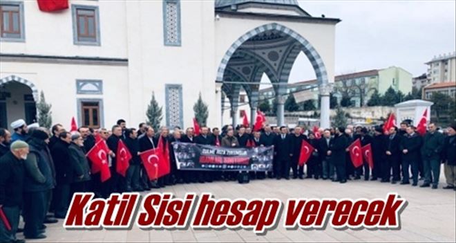 Katil Sisi hesap verecek
