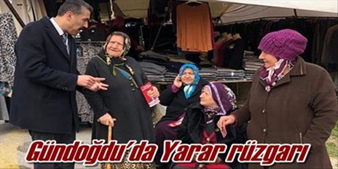 Gündoğdu´da Yarar rüzgarı