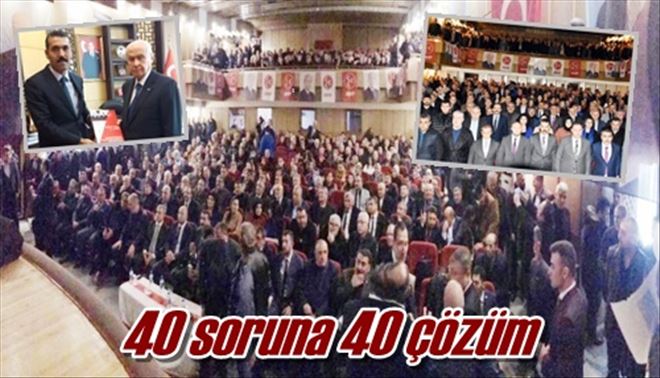Sorunları çözmeye talibiz