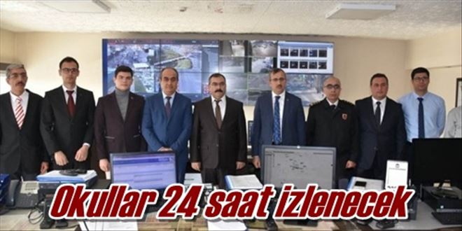 Okullar 24 saat izlenecek