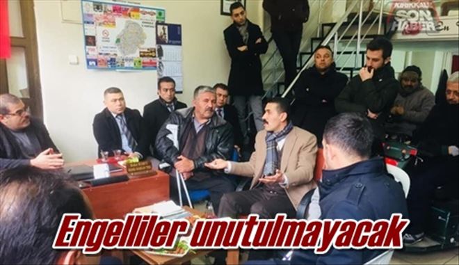 Engelliler unutulmayacak