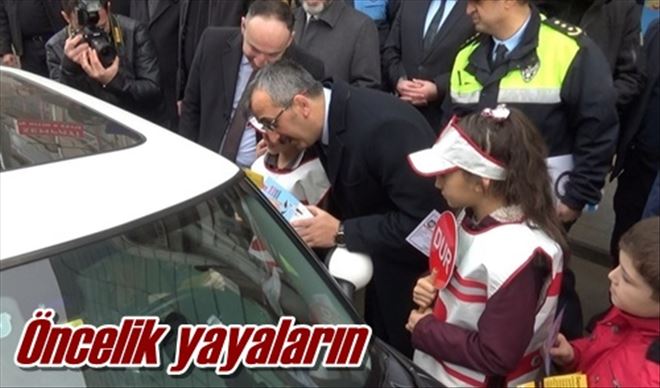 Öncelik yayaların