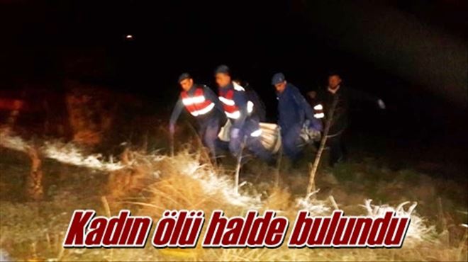Kadın ölü halde bulundu