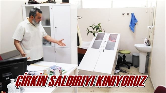 ÇİRKİN SALDIRIYI KINIYORUZ	