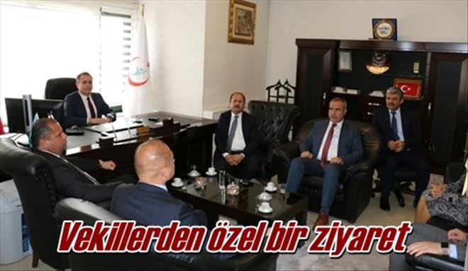 Vekillerden özel bir ziyaret