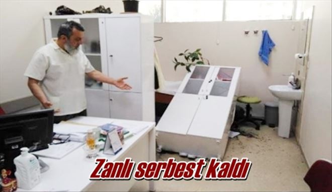 Zanlı serbest kaldı