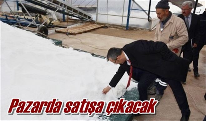 Pazarda satışa çıkacak