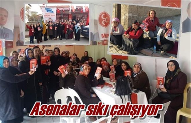Asenalar sıkı çalışıyor