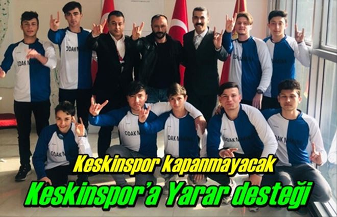 Keskinspor´a Yarar desteği
