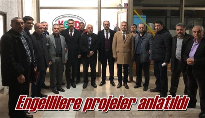 Engellileri ziyaret ettiler