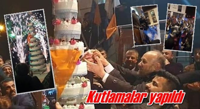 Kutlamalar yapıldı
