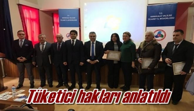Tüketici hakları anlatıldı