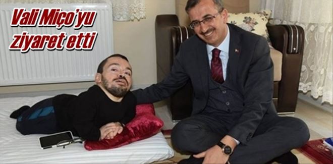 Vali Miço´yu ziyaret etti