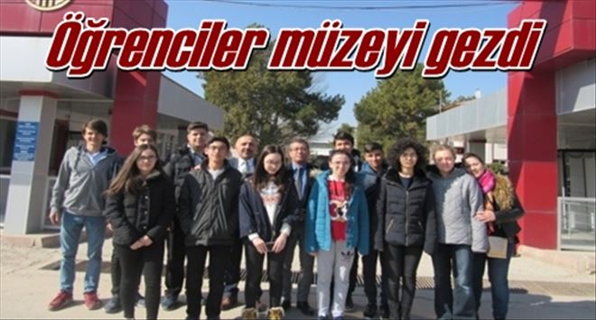 Öğrenciler müzeyi gezdi