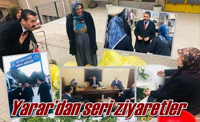 Yarar´dan seri ziyaretler