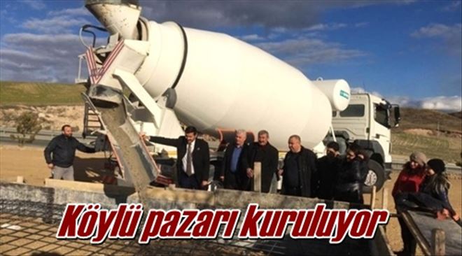 Köylü pazarı kuruluyor