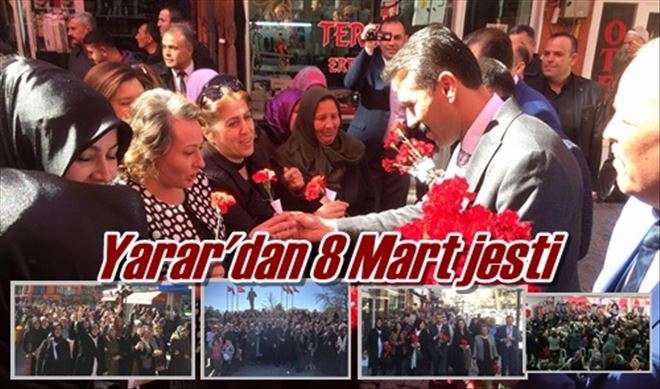Yarar´dan 8 Mar jesti
