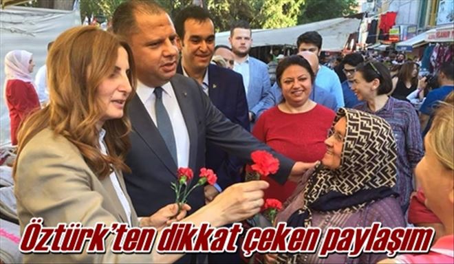 Öztürk´ten dikkat çeken paylaşım