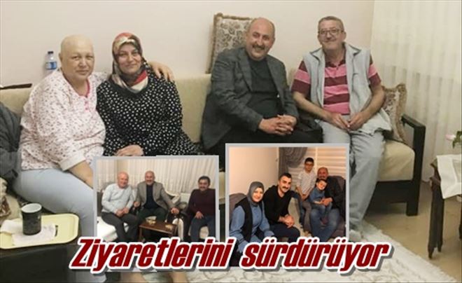Ziyaretlerini  sürdürüyor
