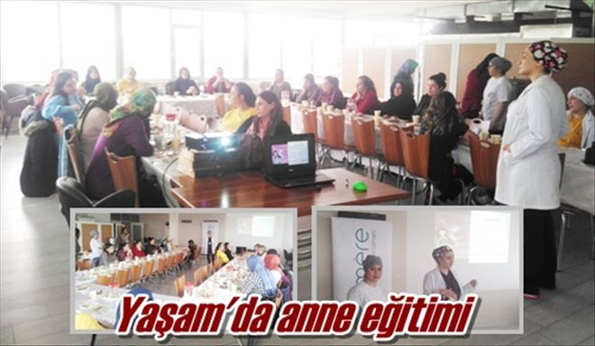 YAŞAM HASTANESİ´NDE DOĞUMA HAZIRLIK VE  EMZİRME EĞİTİMİ VERİLDİ