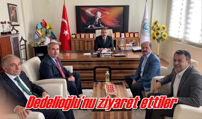 Dedelioğlu´nu ziyaret ettiler