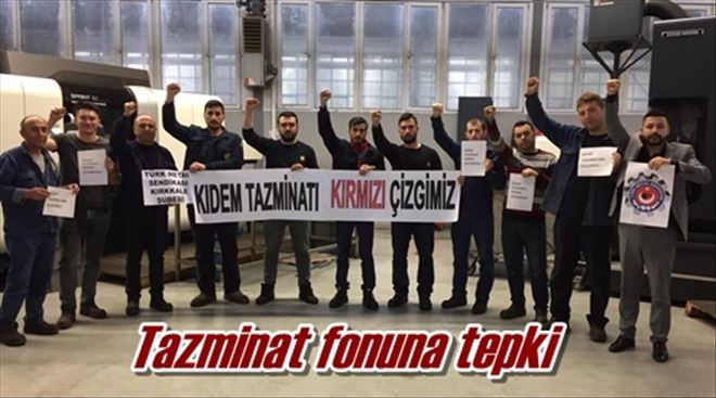 Tazminat fonuna tepki