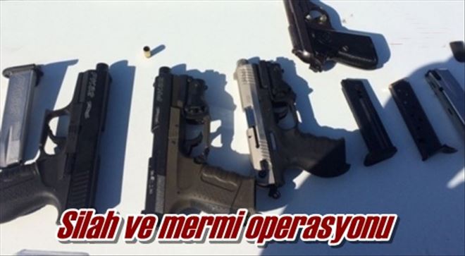 Silah ve mermi operasyonu