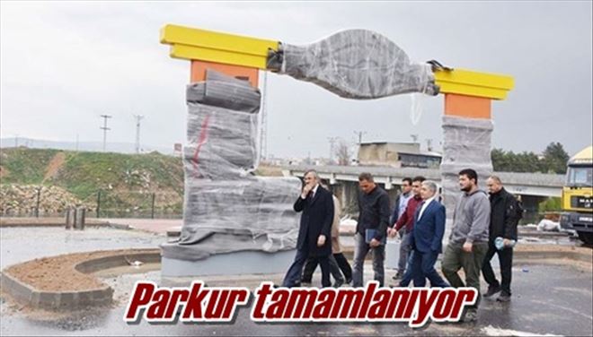Parkur tamamlanıyor