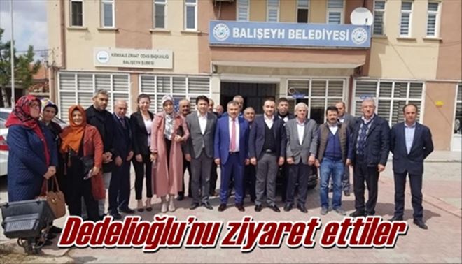 Dedelioğlu´nu ziyaret ettiler