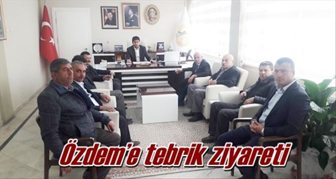 Özdem´e tebrik ziyareti