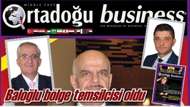 Baloğlu bölge temsilcisi oldu
