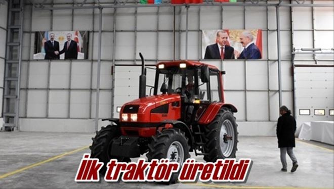 İlk traktör üretildi